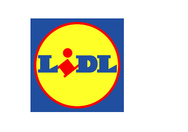 Logo van LIDL the new drive laadpas