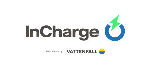 Logo van Incharge (Vattenfall) laadpas